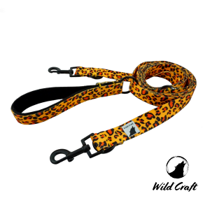 Smycz przepinana SMART 2,5 m PANTERKA