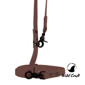 Smycz Wodoodporna przepinana 3m - BRĄZ