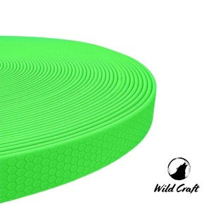 Smycz Wodoodporna Treningowa - ZIELONY NEON 