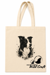 BORDER COLLIE TORBA BAWEŁNIANA