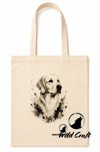 GOLDEN RETRIEVER TORBA BAWEŁNIANA