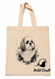 SHIH TZU TORBA BAWEŁNIANA