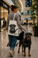 Pani na spacerze z torbą ROTTWEILER.png