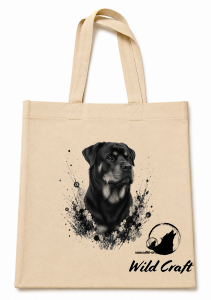 ROTTWEILER TORBA BAWEŁNIANA