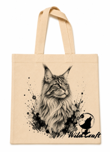 KOT MAINE COON TORBA BAWEŁNIANA