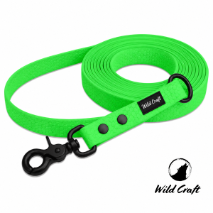 Smycz Wodoodporna Treningowa - ZIELONY NEON 