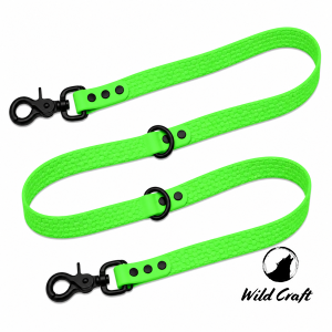 Smycz Wodoodporna przepinana 3m - ZIELONY NEON 